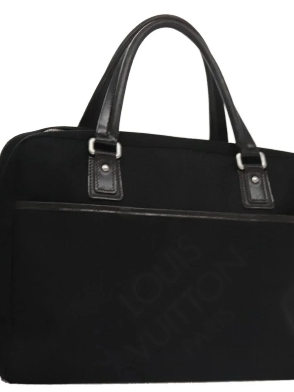 LOUIS VUITTON Damier Geant Yak Business Bag Black Noir